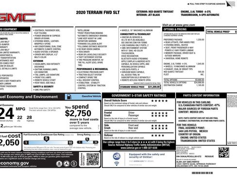 Used 2020 GMC Terrain SLT w/ Preferred Package image 26