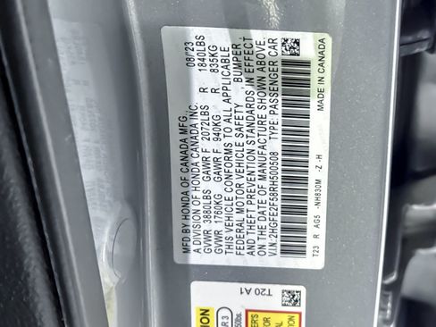 Used 2024 Honda Civic Sport image 26