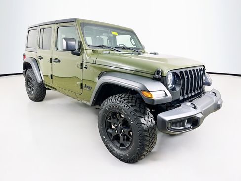 Certified 2022 Jeep Wrangler Unlimited Sport image 1