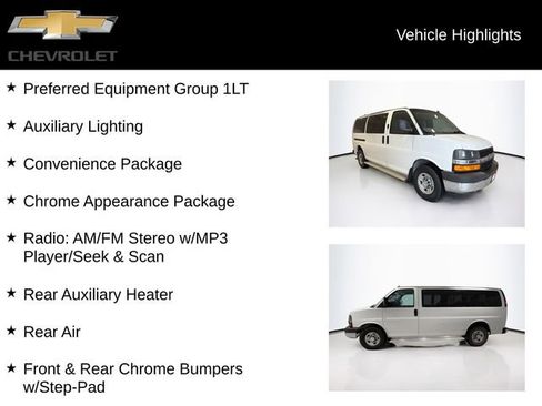 Used 2016 Chevrolet Express 3500 LT w/ LT Preferred Equipment Group image 5