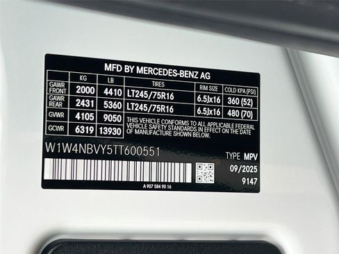 New 2026 Mercedes-Benz Sprinter 2500 image 25