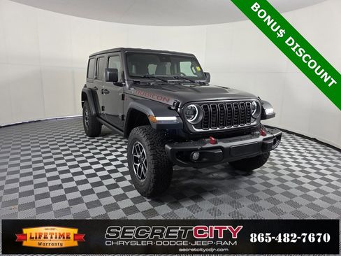 New 2025 Jeep Wrangler Unlimited Rubicon w/ Steel Bumper Group image 1