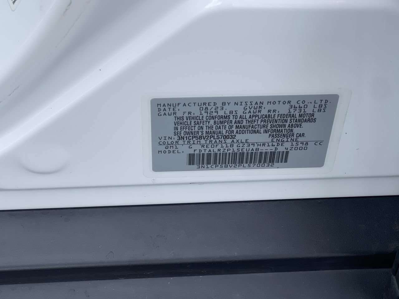 Used 2023 Nissan Kicks S FWD image 30
