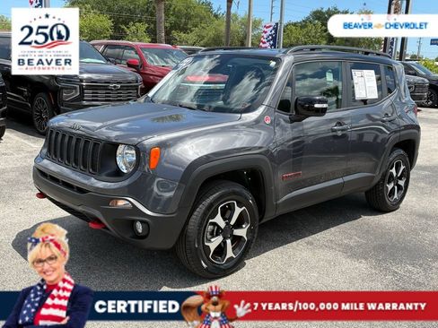 Used 2022 Jeep Renegade Trailhawk w/ Trailer Tow Group AWD/4WD image 1