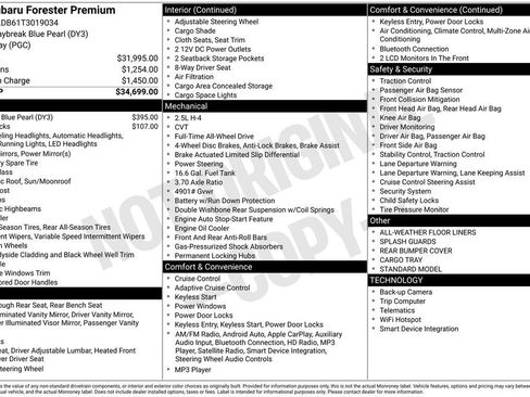 Certified 2026 Subaru Forester Premium AWD/4WD image 11