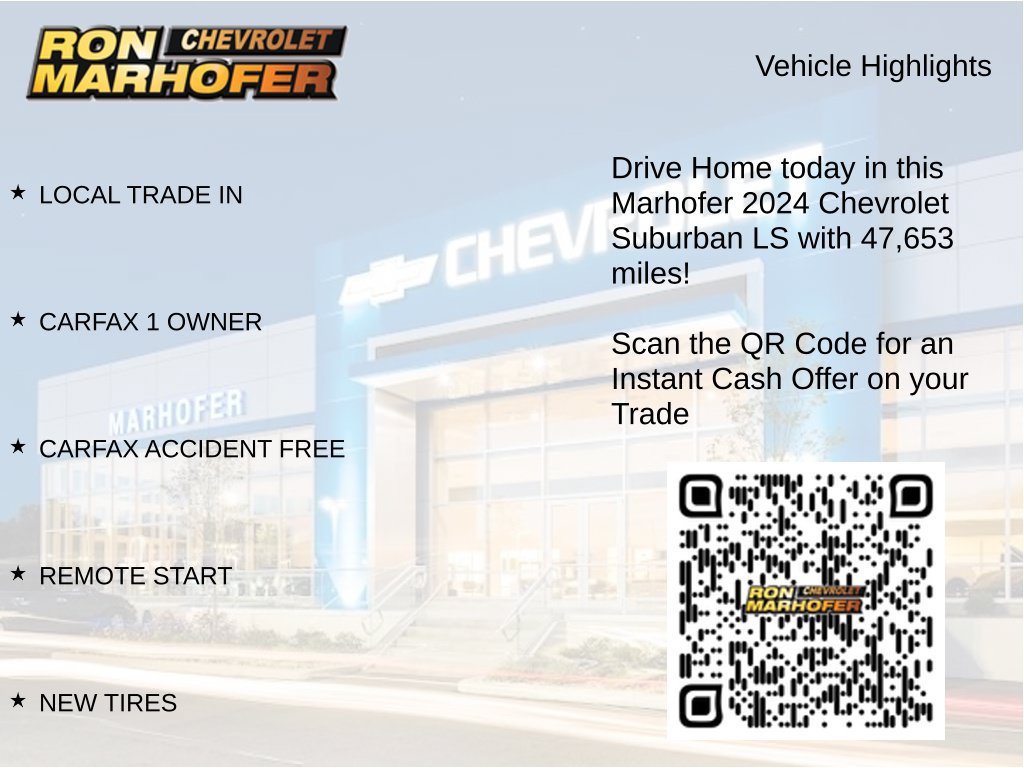 Used 2024 Chevrolet Suburban LS w/ Driver Alert Package AWD/4WD image 15