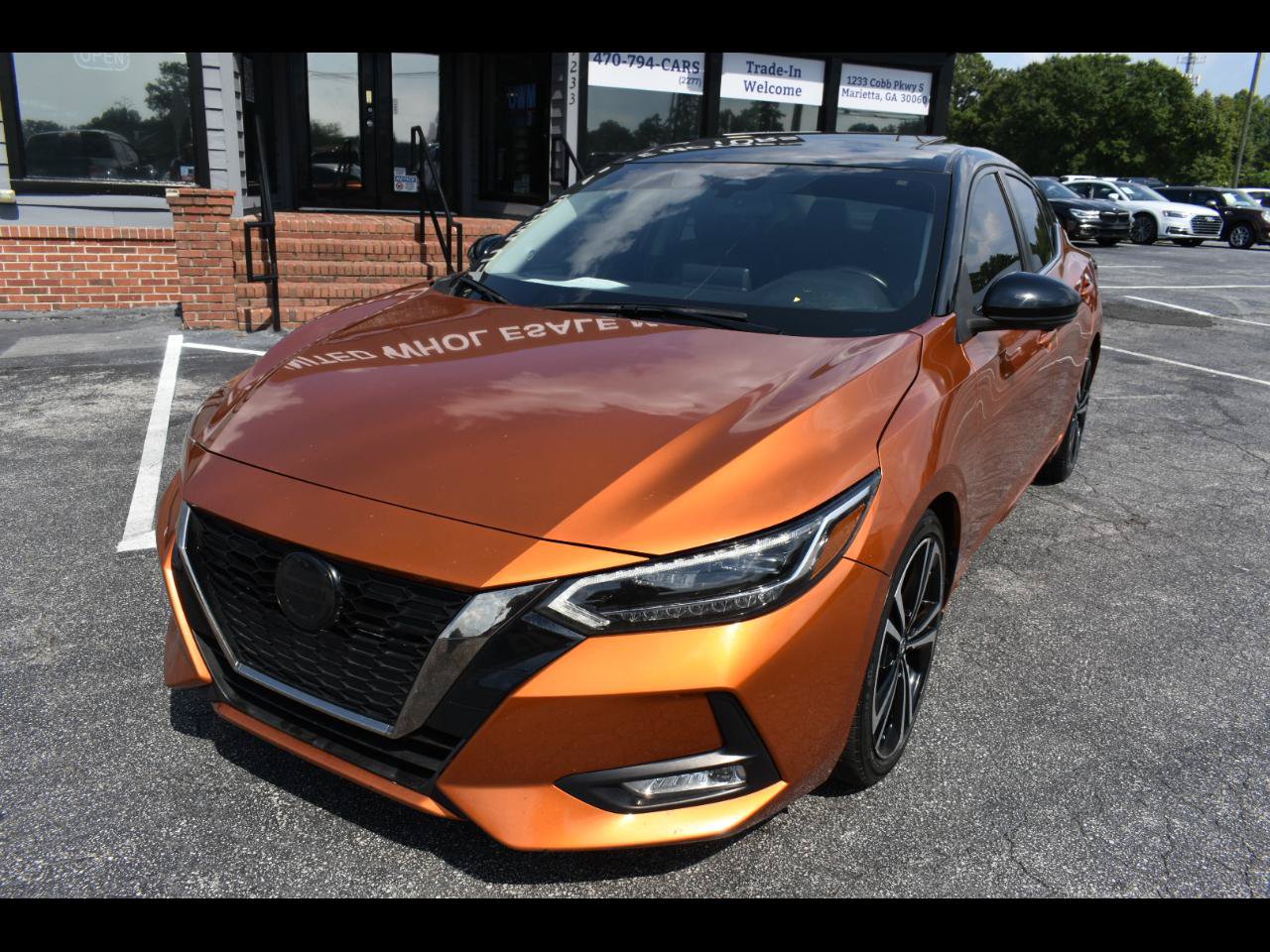 Used 2022 Nissan Sentra SR w/ SR Premium Package FWD image 1