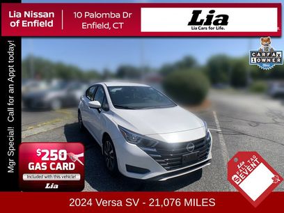 Used 2024 Nissan Versa SV w/ Trunk Package