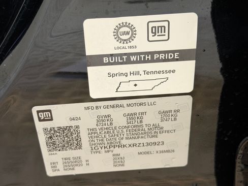 Certified 2024 Cadillac Lyriq Luxury RWD image 51