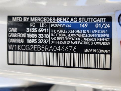 Used 2024 Mercedes-Benz EQS 450+ 450 w/ AMG Line Exterior Package image 32