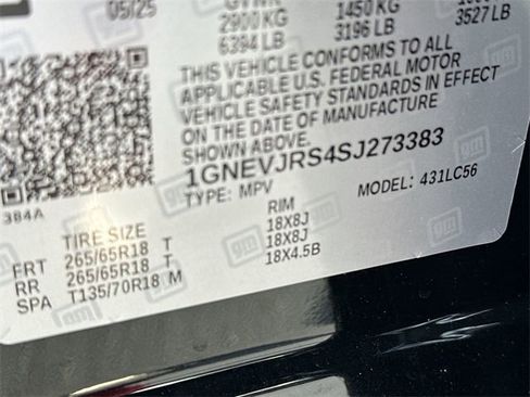 Used 2025 Chevrolet Traverse Z71 w/ Driver Confidence Package image 34