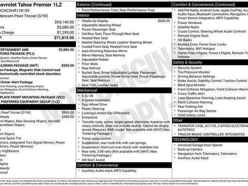 Certified 2017 Chevrolet Tahoe Premier image 4