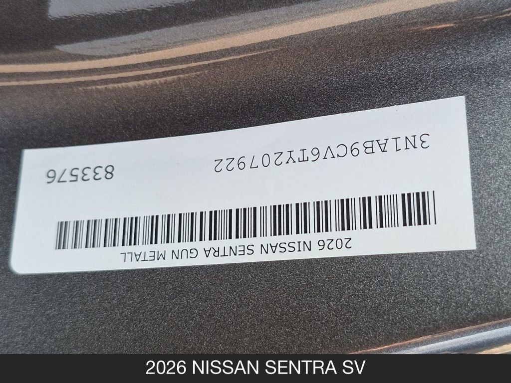 Certified 2026 Nissan Sentra SV w/ Floor Mat Package FWD image 25