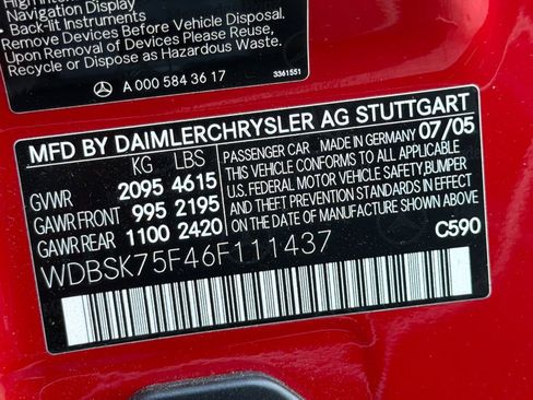 Used 2006 Mercedes-Benz SL 500 image 35