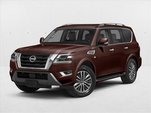 Used 2022 Nissan Armada SL w/ Captain's Chairs Package RWD image 1