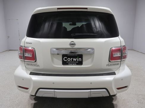 Used 2017 Nissan Armada Platinum w/ Captain Seat Package AWD/4WD image 3