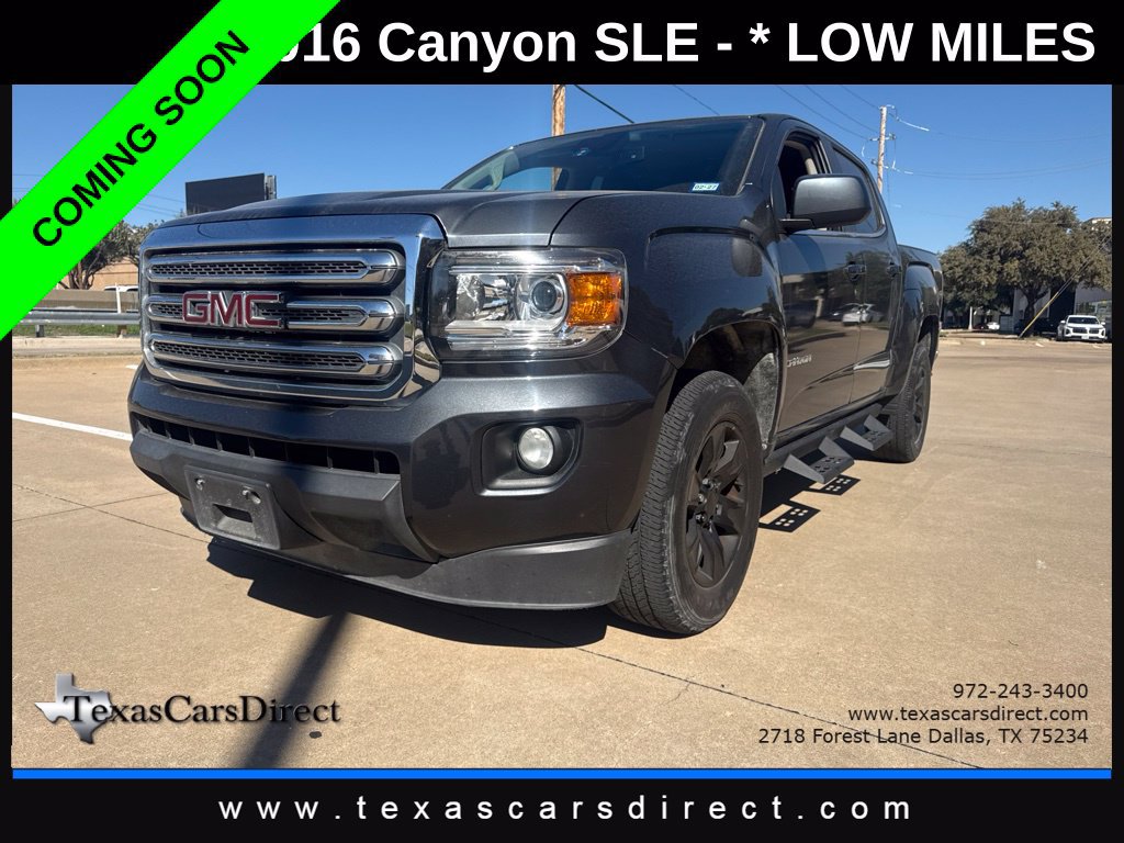 Used 2016 GMC Canyon SLE w/ SLE Convenience Package RWD image 1