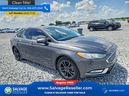 Used 2018 Ford Fusion SE w/ Equipment Group 601A FWD image 5
