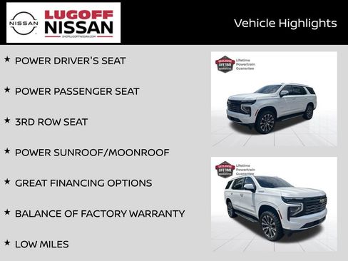 Used 2025 Chevrolet Tahoe High Country w/ Sun And Tow Package AWD/4WD image 6