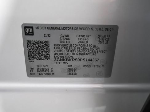 Certified 2023 Chevrolet Blazer RS w/ Driver Confidence II Package image 50