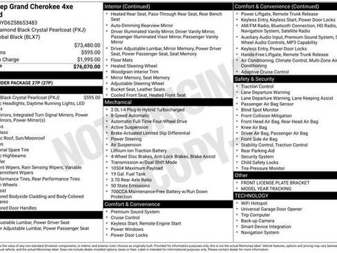 New 2025 Jeep Grand Cherokee Overland image 28