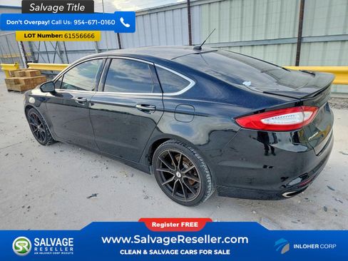 Used 2015 Ford Fusion Titanium FWD image 3