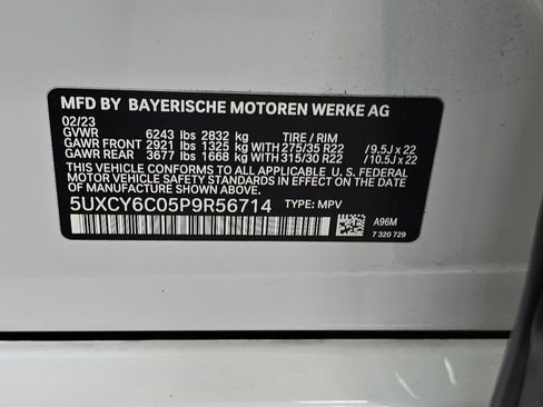 Certified 2023 BMW X6 xDrive40i w/ Executive Package AWD/4WD image 34