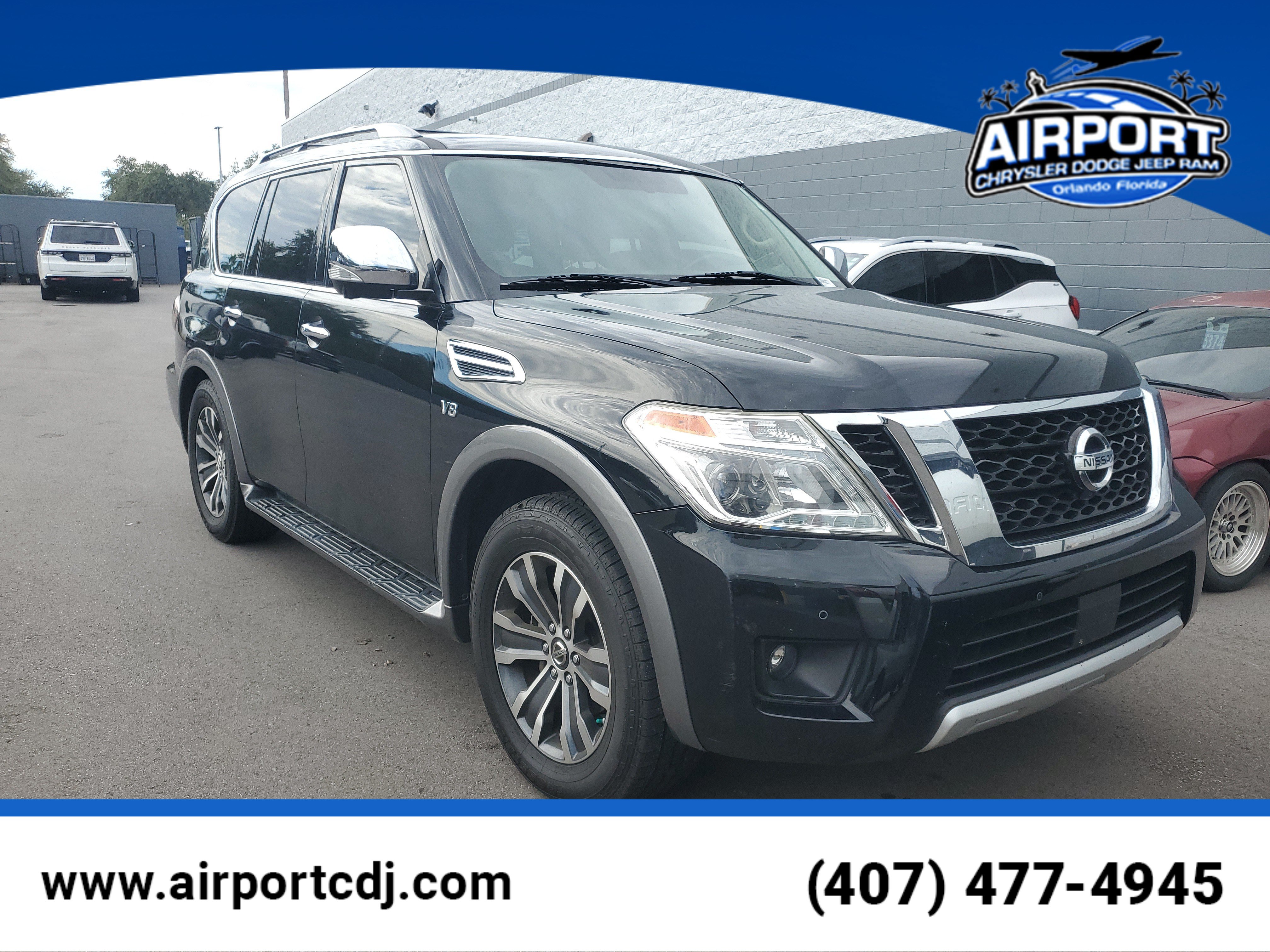 Used 2018 Nissan Armada SL w/ Premium Package RWD image 1