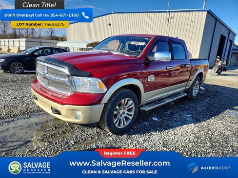 Used 2015 RAM 1500 Laramie Longhorn w/ Convenience Group RWD image 1