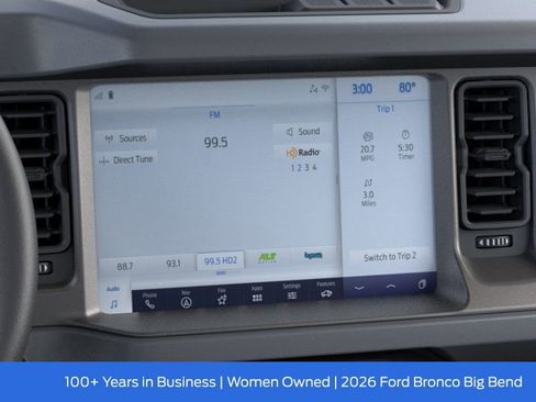 New 2026 Ford Bronco Big Bend AWD/4WD image 17