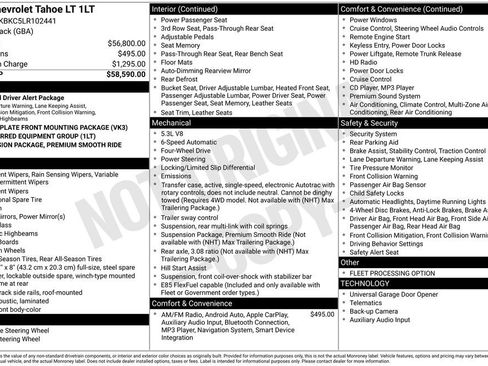 Used 2020 Chevrolet Tahoe LT image 2