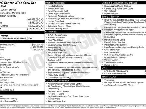 Used 2024 GMC Canyon AT4X image 40