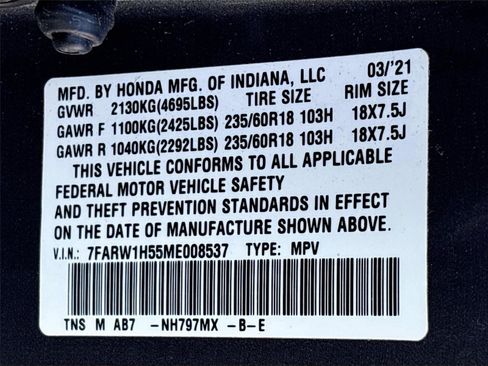 Used 2021 Honda CR-V EX image 36