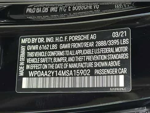 Used 2021 Porsche Taycan RWD image 12