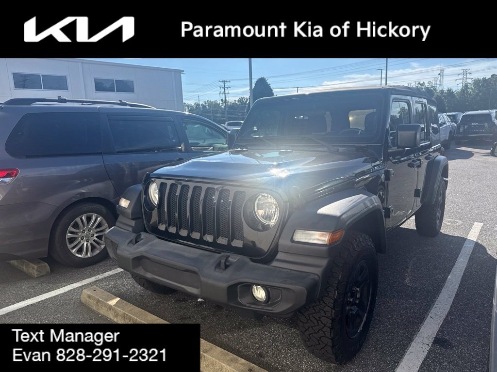 Used 2018 Jeep Wrangler Unlimited Sport AWD/4WD image 3