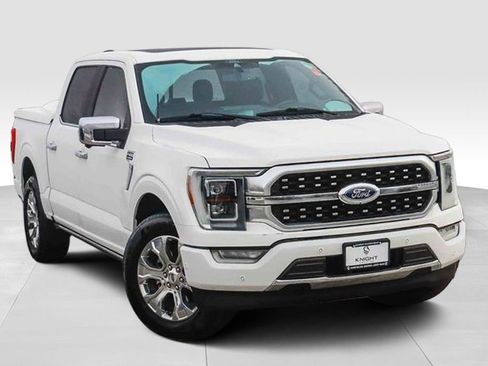 Used 2021 Ford F150 Platinum w/ Equipment Group 701A High image 2