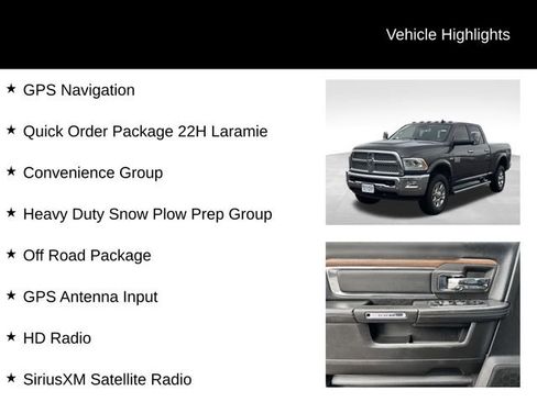 Used 2018 RAM 2500 Laramie w/ Off Road Package image 8