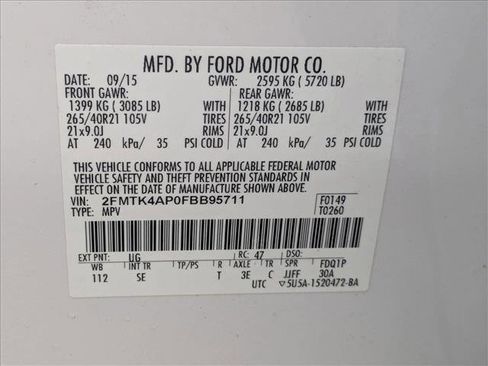 Used 2015 Ford Edge Sport image 25