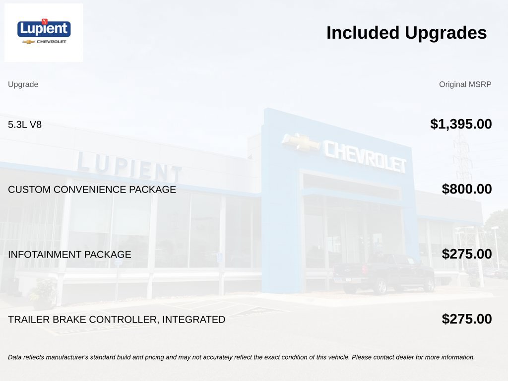 Used 2019 Chevrolet Silverado 1500 Custom Trail Boss w/ Custom Convenience Package AWD/4WD image 4