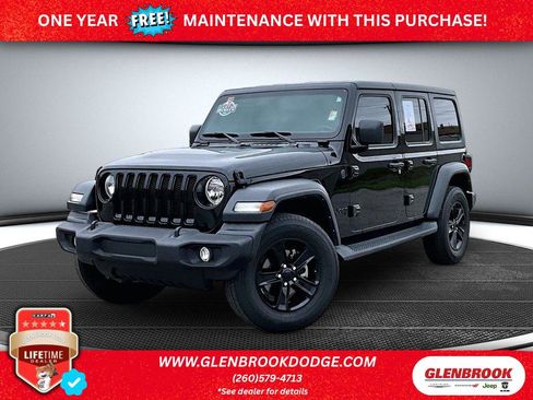 Used 2023 Jeep Wrangler Unlimited Sport AWD/4WD image 1