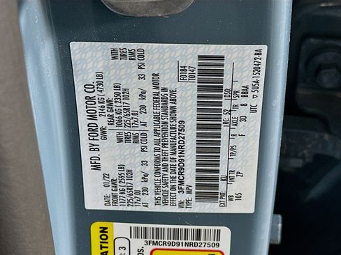 Used 2022 Ford Bronco Sport Badlands w/ Premium Package image 12