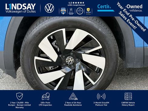 Certified 2024 Volkswagen Atlas Cross Sport SEL image 9