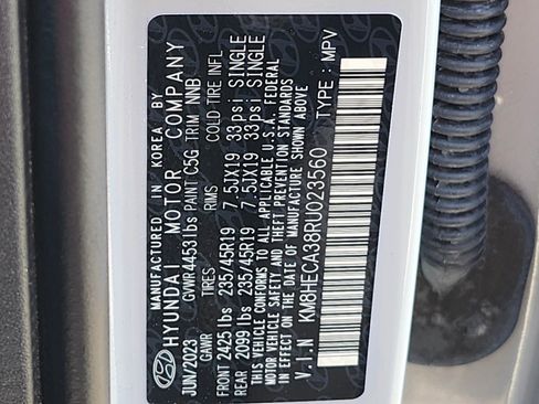 Certified 2024 Hyundai Kona Limited AWD/4WD image 34