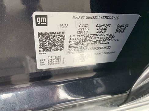 Certified 2022 Chevrolet Silverado 1500 LTZ image 33