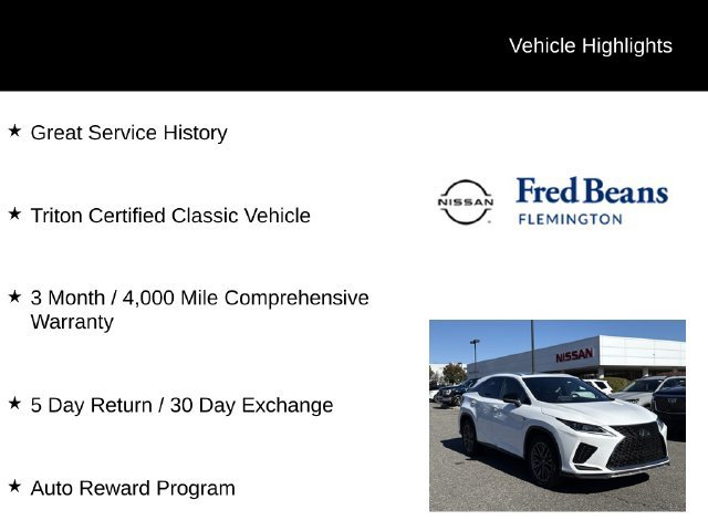 Used 2021 Lexus RX 350 F Sport w/ Accessory Package AWD/4WD image 5