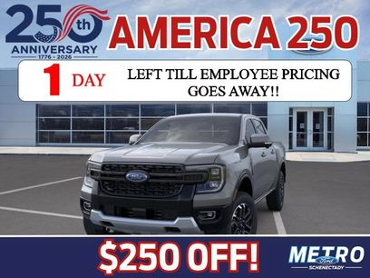 New 2025 Ford Ranger Lariat w/ FX4 Off-Road Package