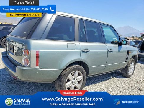 Used 2005 Land Rover Range Rover HSE image 4