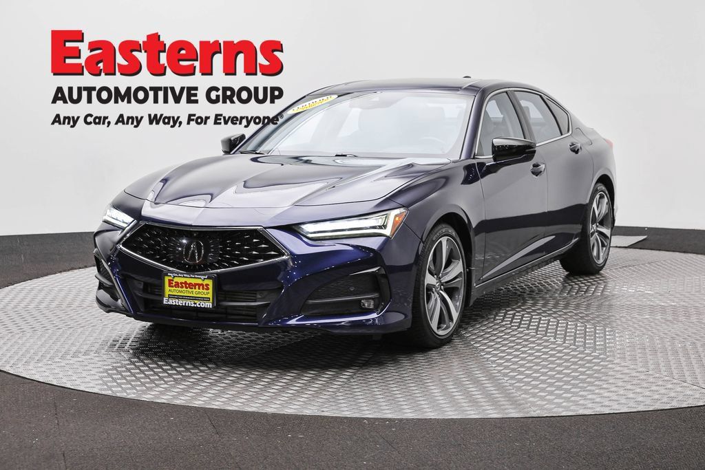 Used 2021 Acura TLX w/ Advance Package AWD/4WD image 1
