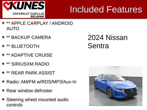 Used 2024 Nissan Sentra SV FWD image 3