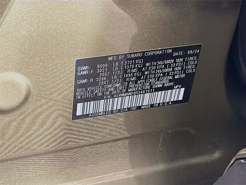 Used 2024 Subaru Ascent Touring AWD/4WD image 38